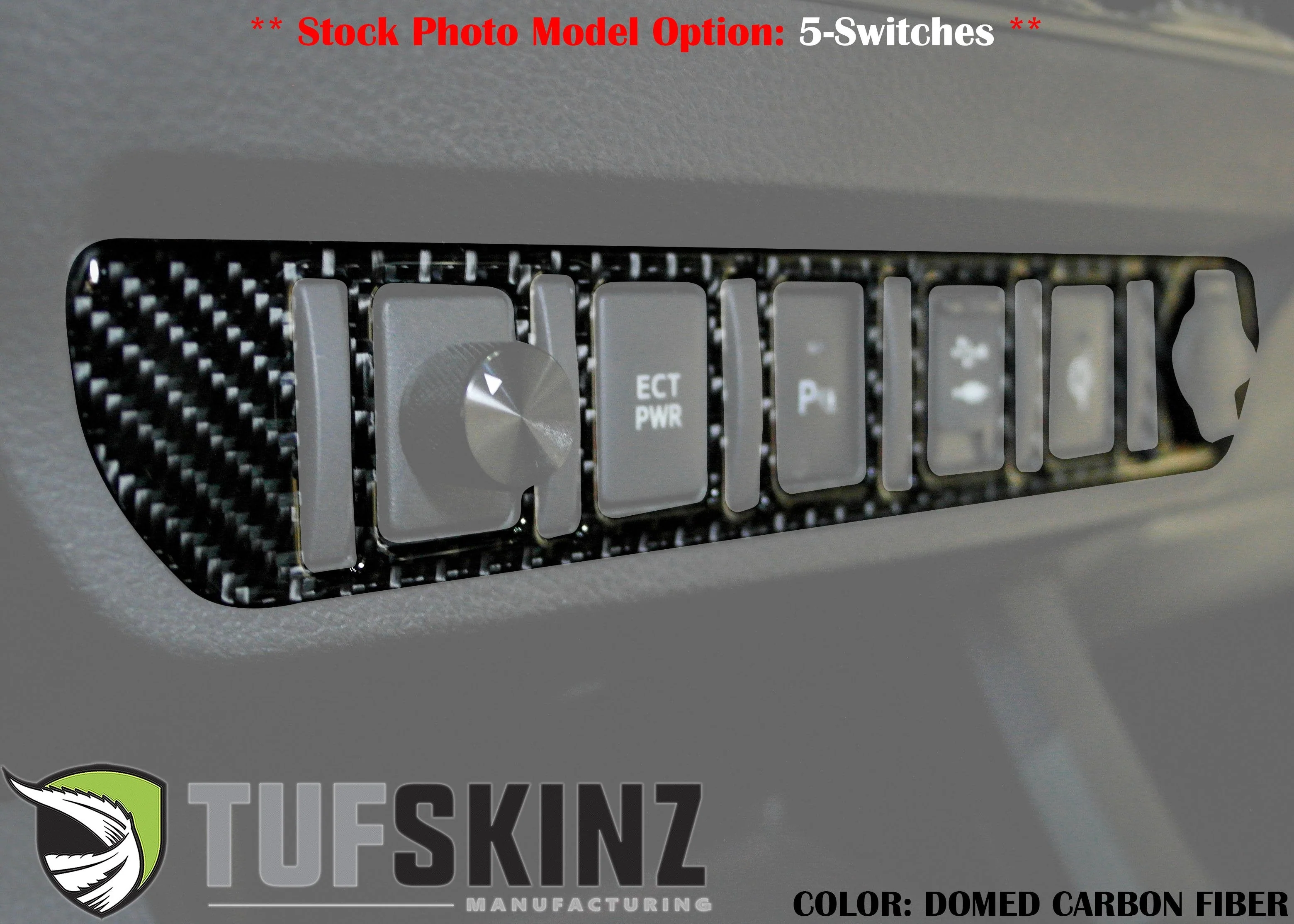 Center Dash Switch Panel Accent Overlay Tacoma (2016-2023)