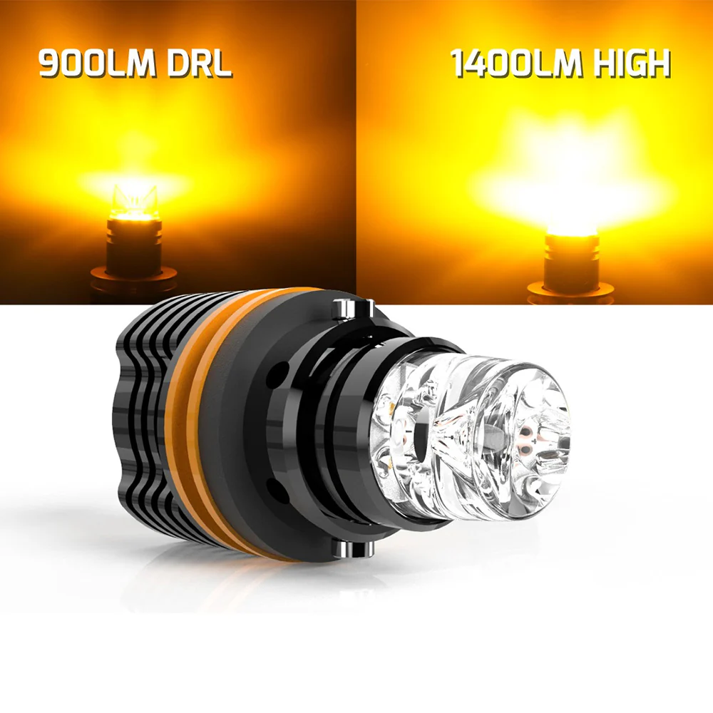Extreme Amber LED Turn Signal / DRL Kit 4Runner (2014-2024) & Tacoma (2016-2023) - Image 2