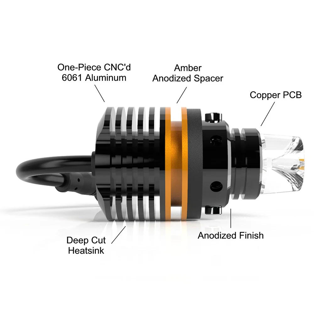 Extreme Amber LED Turn Signal / DRL Kit 4Runner (2014-2024) & Tacoma (2016-2023) - Image 8