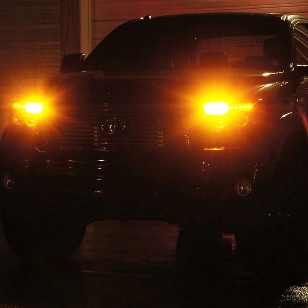 Extreme Amber LED Turn Signal / DRL Kit 4Runner (2014-2024) & Tacoma (2016-2023) - Image 9