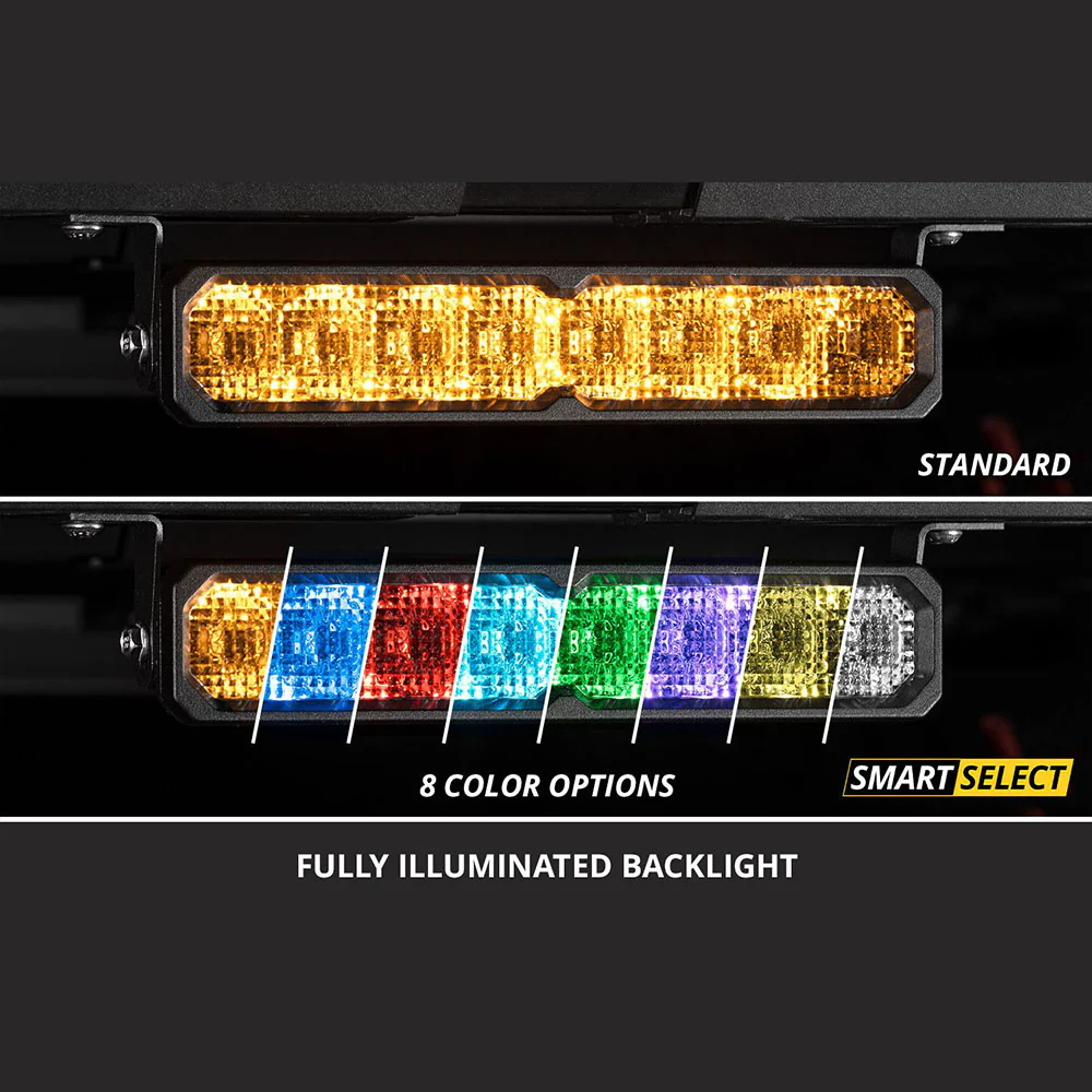 SS10 White SAE/DOT LED Light Bar - Image 5