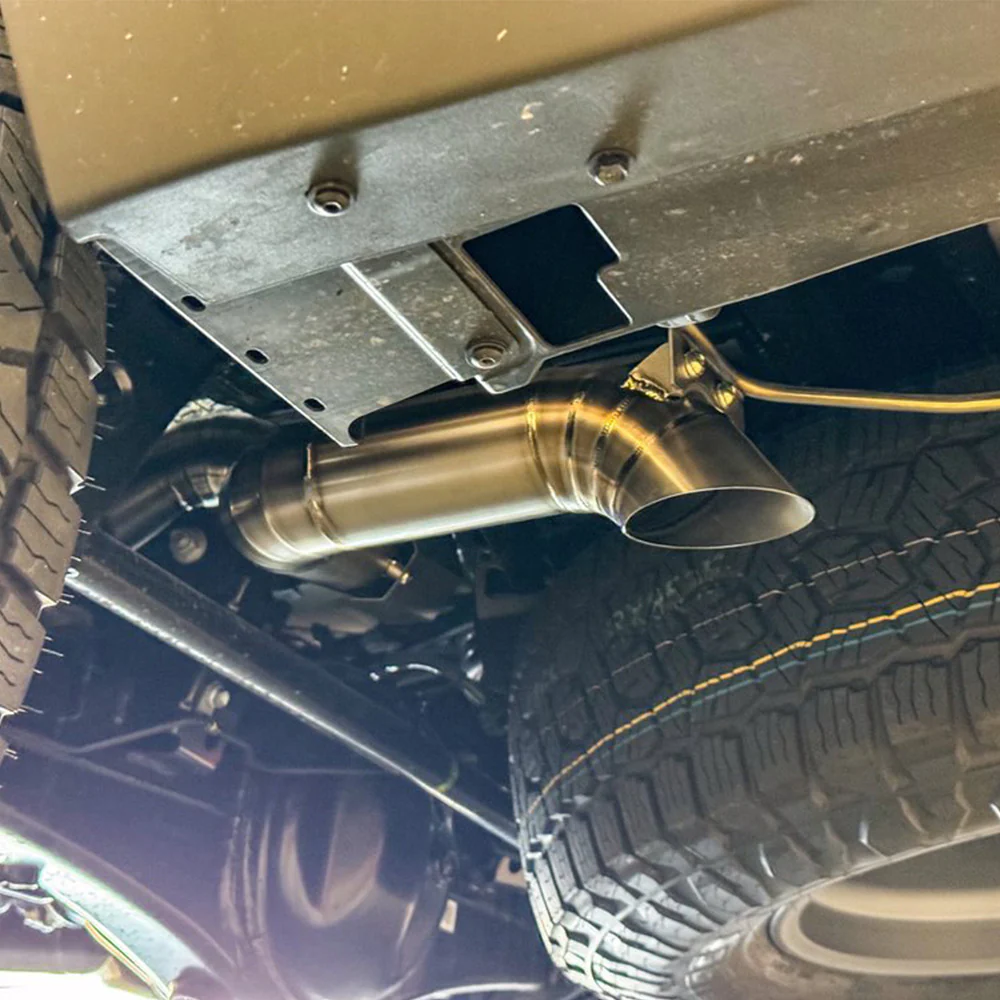 Titanium Axle Dump Exhaust Tip Land Cruiser (2024+) & 4Runner (2025+) - Image 3