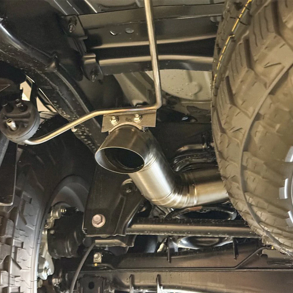 Titanium Axle Dump Exhaust Tip Land Cruiser (2024+) & 4Runner (2025+) - Image 4