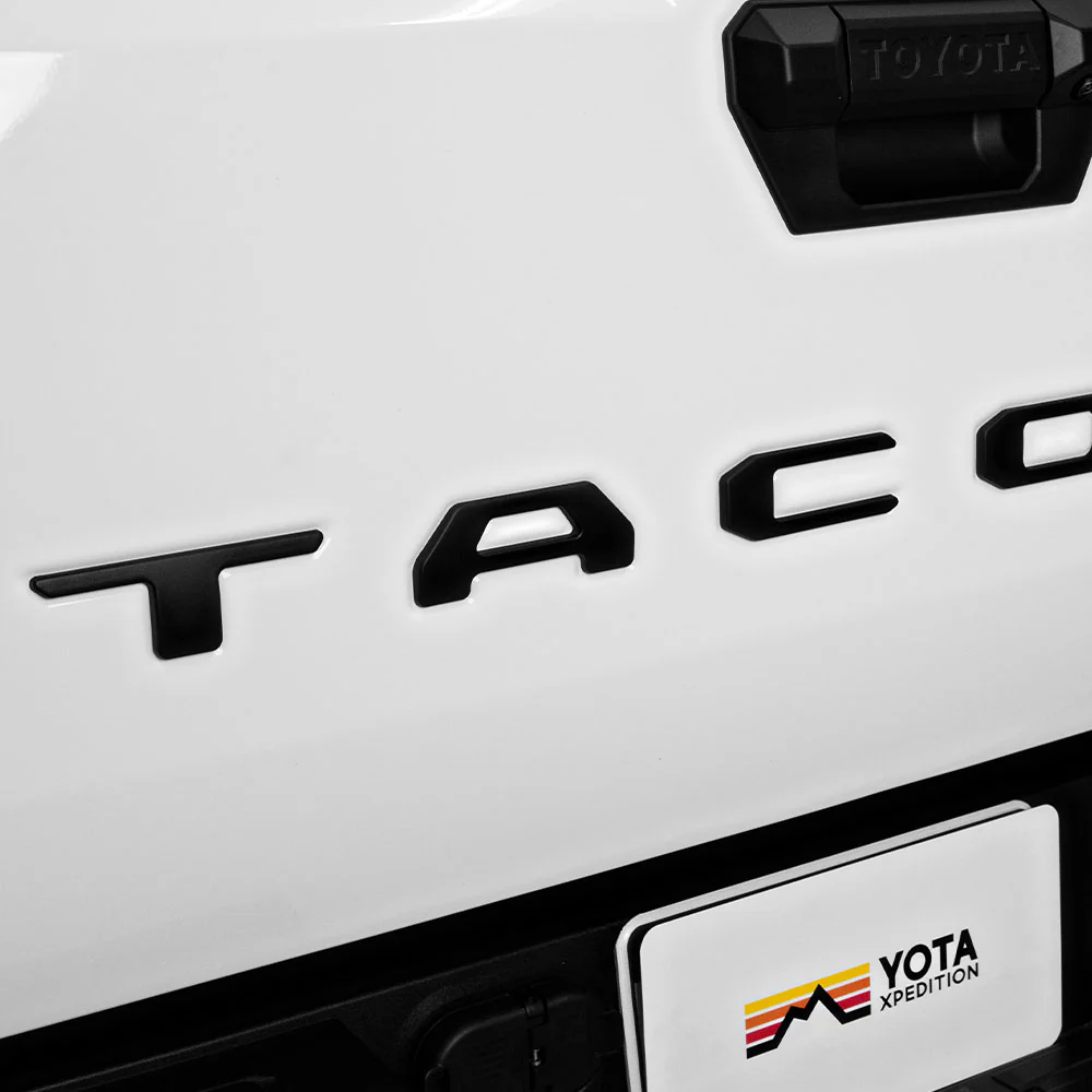 Tailgate Letter Inserts Tacoma (2024+)